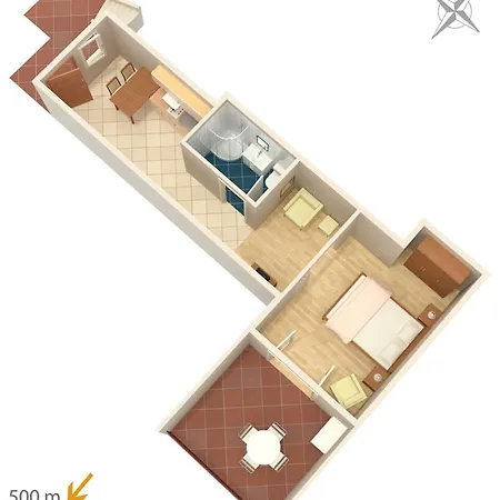 2340c Apartman Rabac